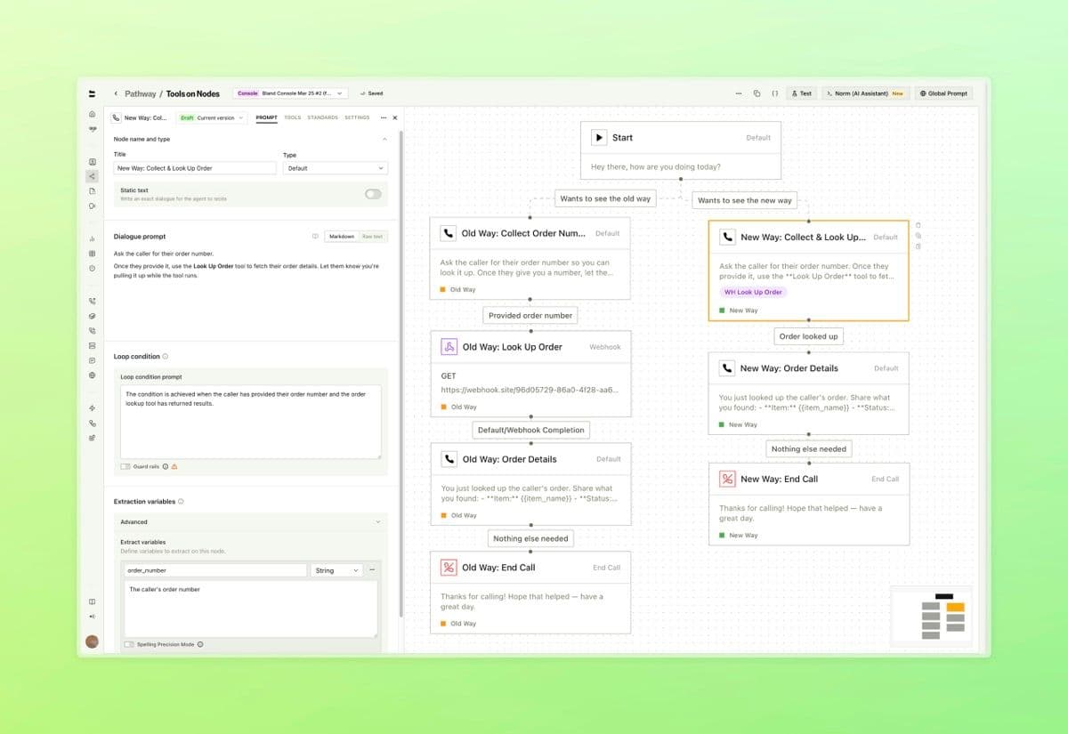 Tools on Pathway Nodes — screenshot 1