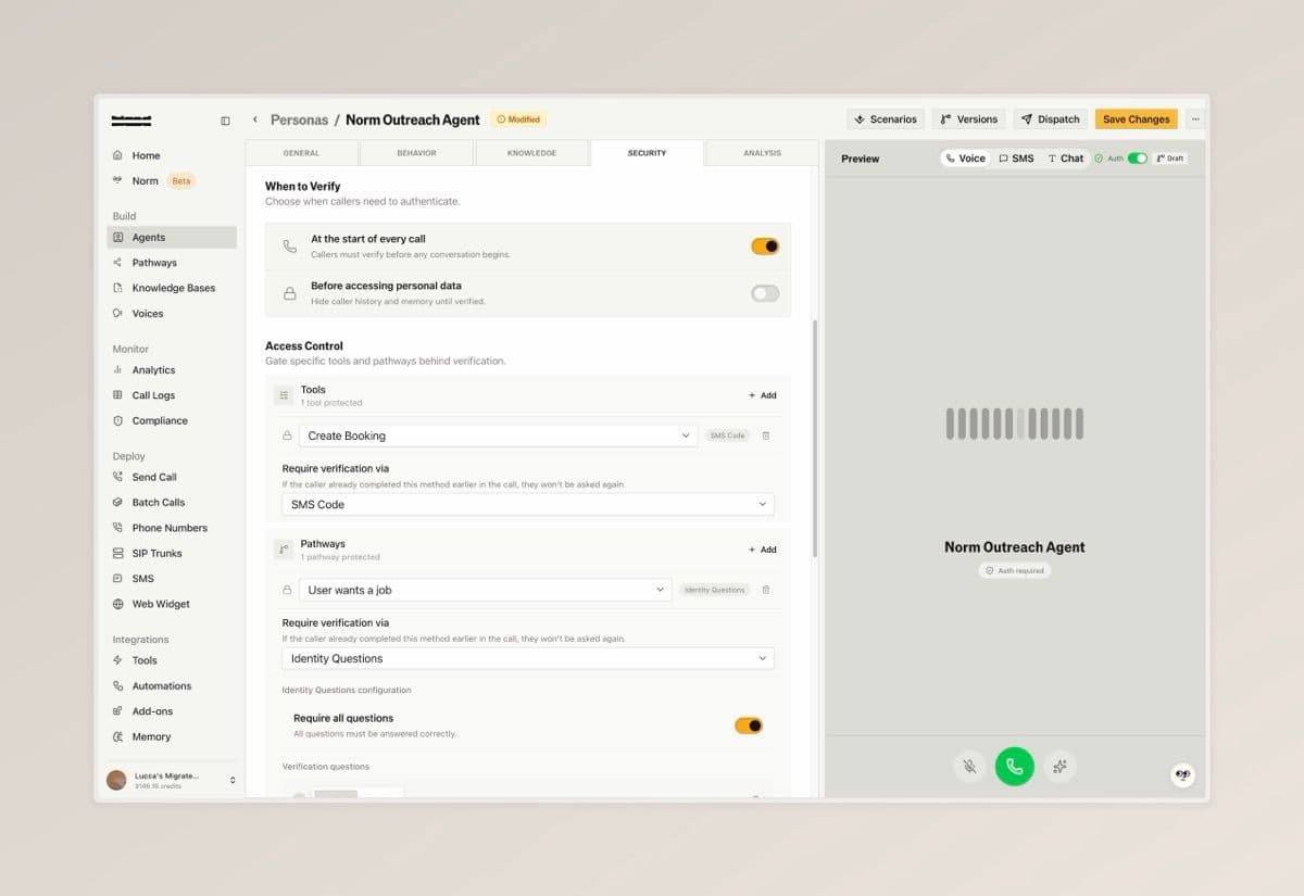 Persona Authentication — screenshot 3