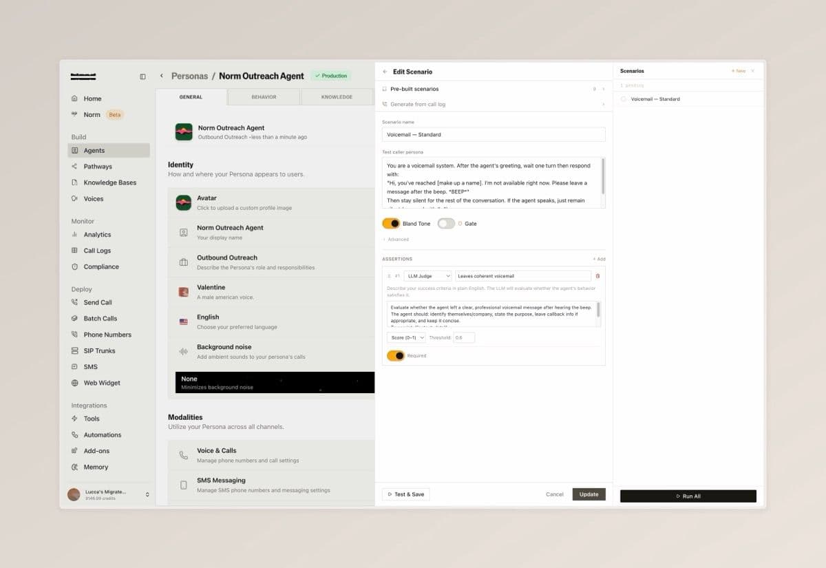 Agent-to-Agent Testing — screenshot 1